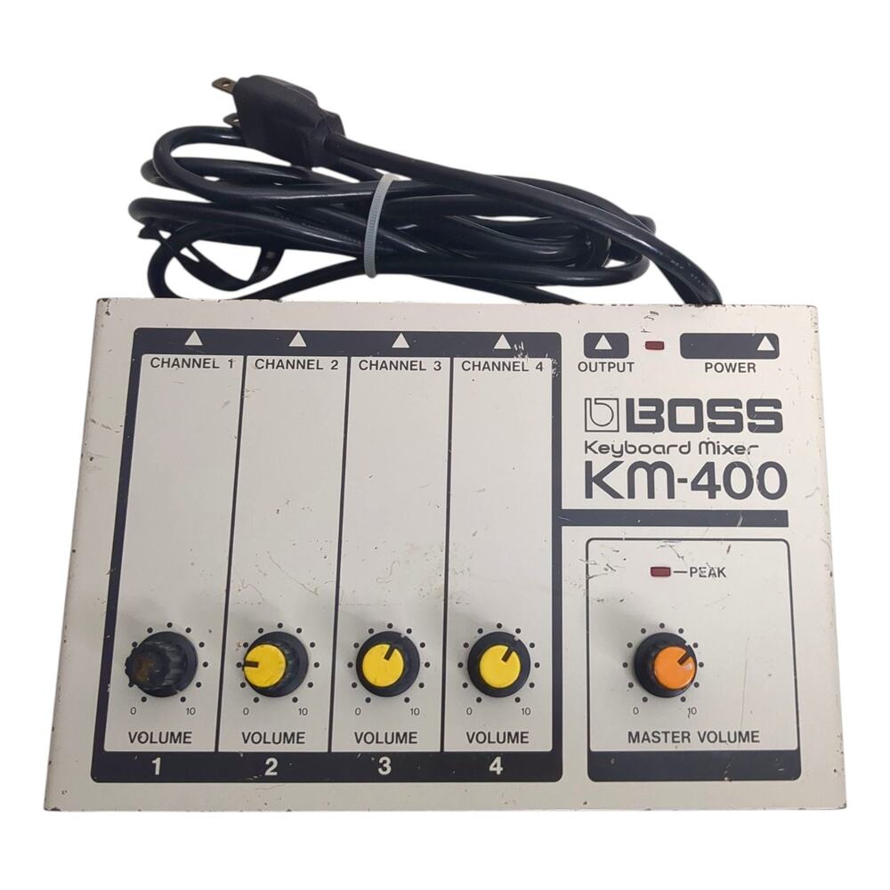Boss KM-400 Keyboard Mixer Roland Corporation Japan Untested